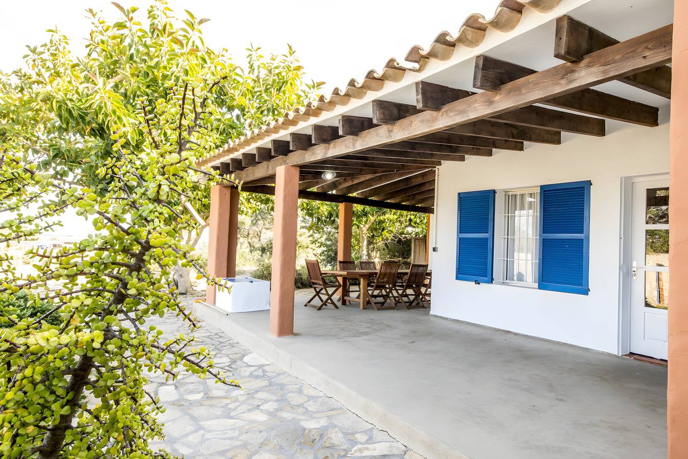 Casa Rita auf Formentera mit Meerblick in Formentera, Balearen