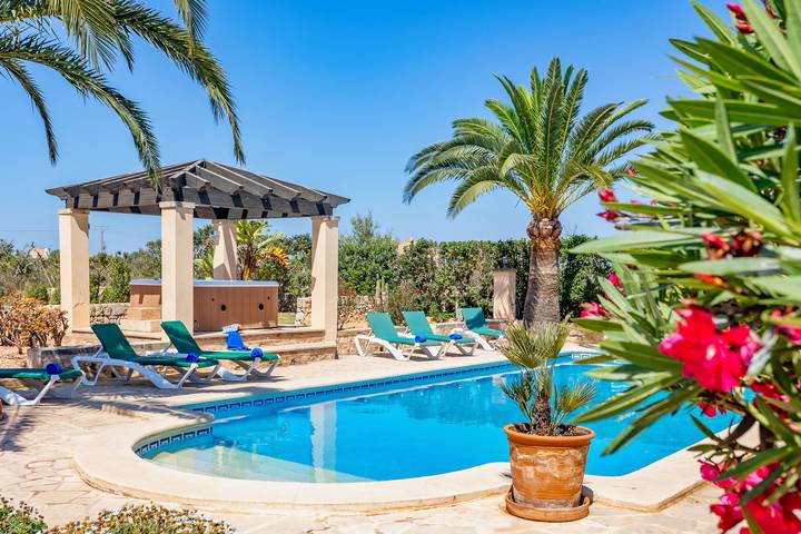 Finca für 14 Personen, mit Garten und Terrasse sowie Whirlpool in Cala Figuera - 3