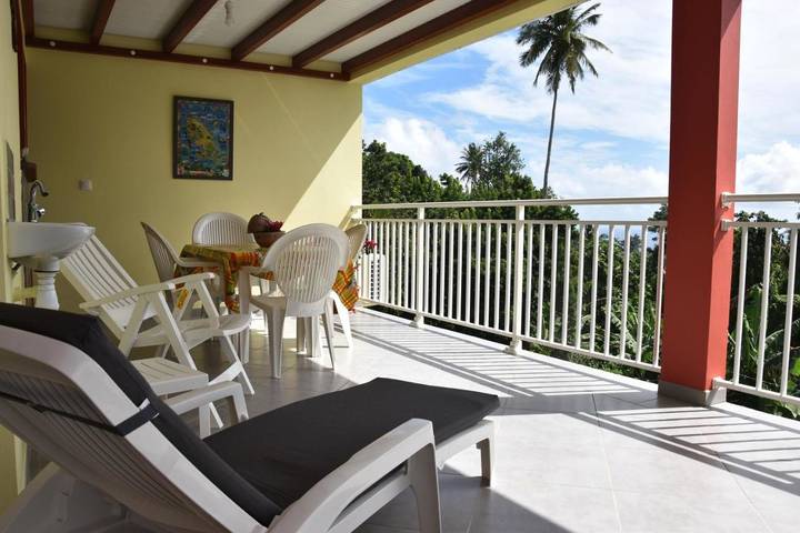 Location de vacances pour 4 personnes, avec jardin et vue à Sainte-Marie - 3