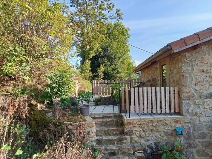 Chambre d’hôte pour 4 personnes, avec Terrasse et Jardin à Empurany