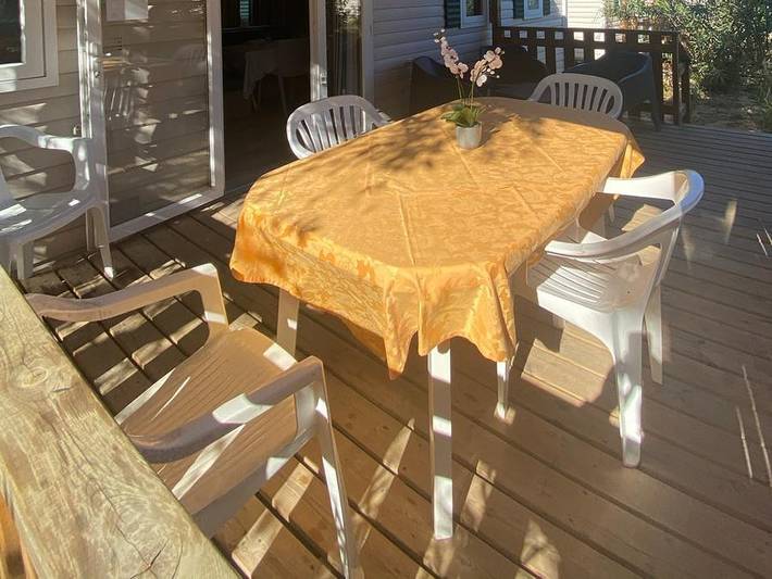 Sos Flores Camping Village - Mobilheim 4 personen - Superior Meeresbereich (französisches Bad) in Arbatax, Tortolì