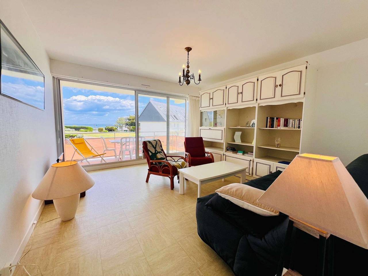 Ganze Wohnung, Quiberon - 2 Zimmer - 52m² - Balkon zur Meerseite - Haustiere erlaubt in Quiberon, Côte des Mégalithes