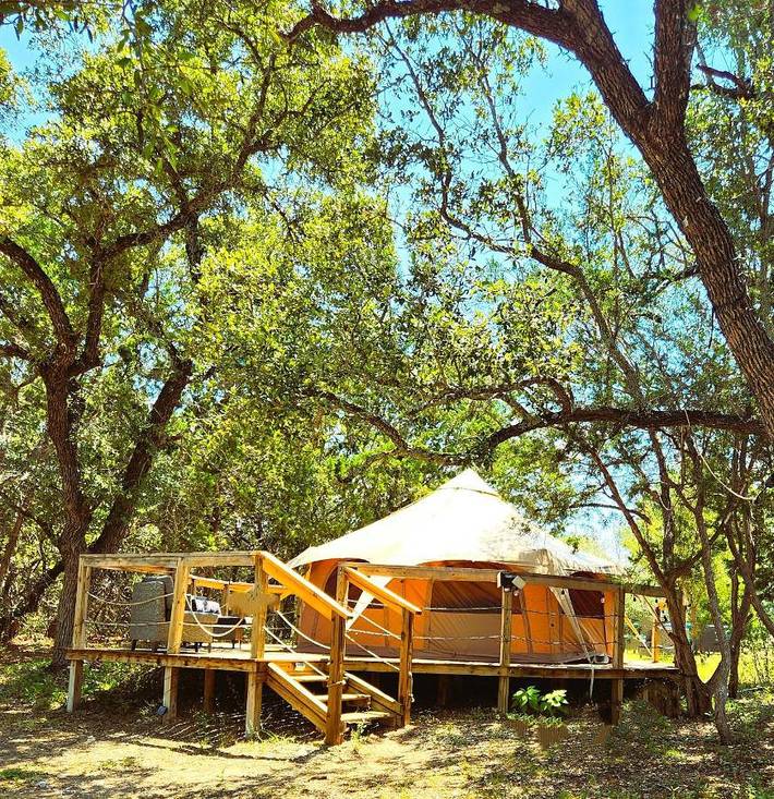 Camping para 2 personas, con vistas y piscina, Se admiten mascotas en Estados Unidos