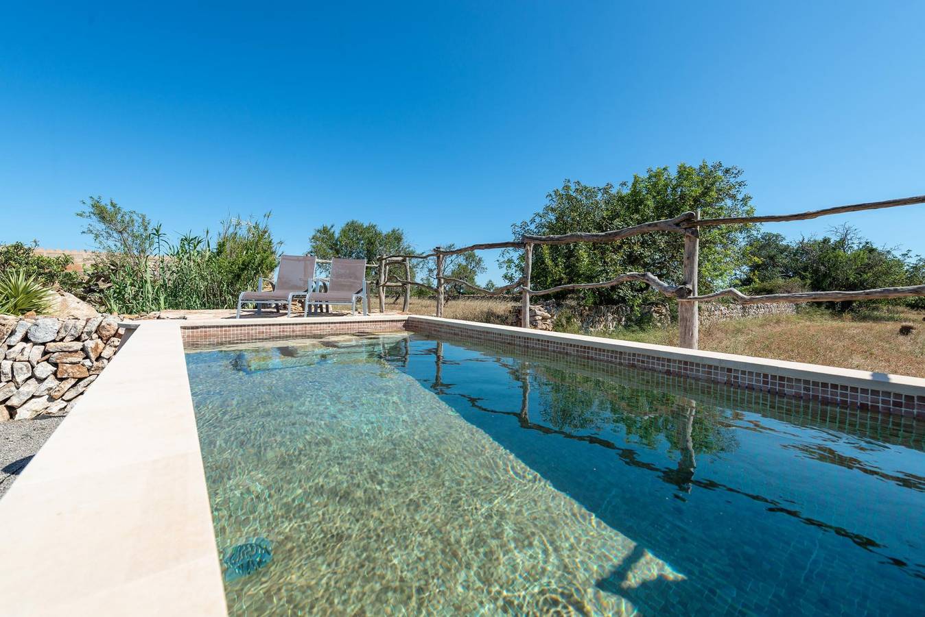 Can Miquel - Gepflegtes Landhaus mit privatem, erhöhten Pool in der Nähe eines paradiesischen Strandes. Wifi gratis in Santanyí, Mallorca Süden