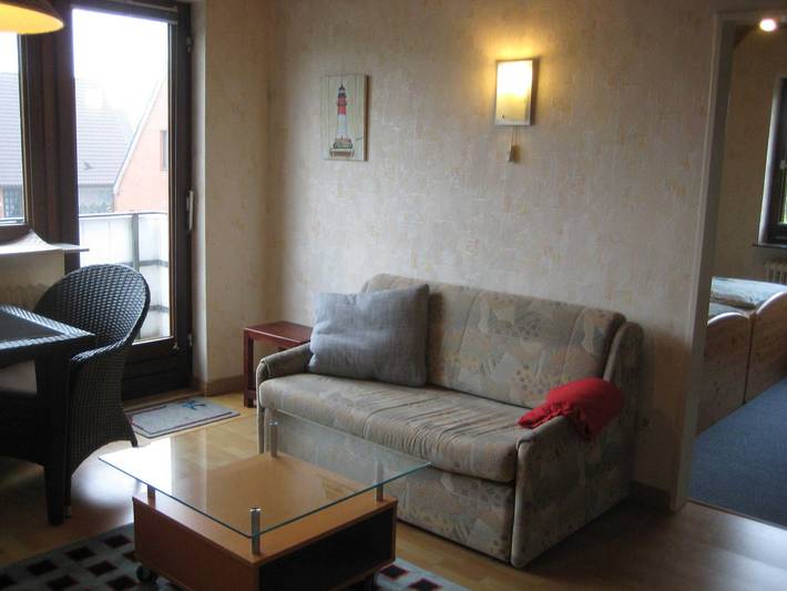 Ganze Ferienwohnung, Bue - Haus Kuhlmann - 3 li 2-Raum Balk (Bc-P.n5) in Hafen Büsum, Büsum