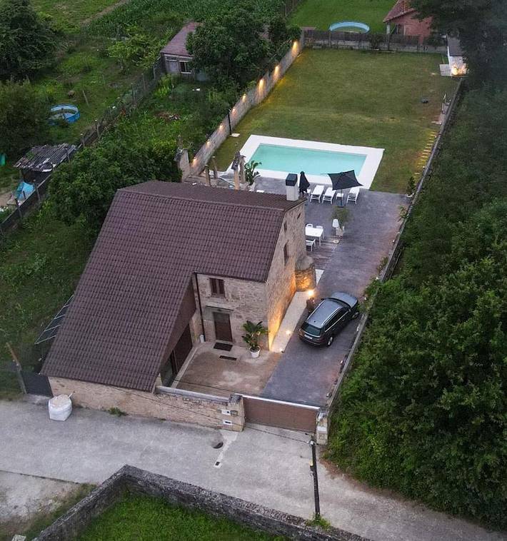 Location de vacances pour 9 personnes, avec piscine et jardin à Padrón - 4