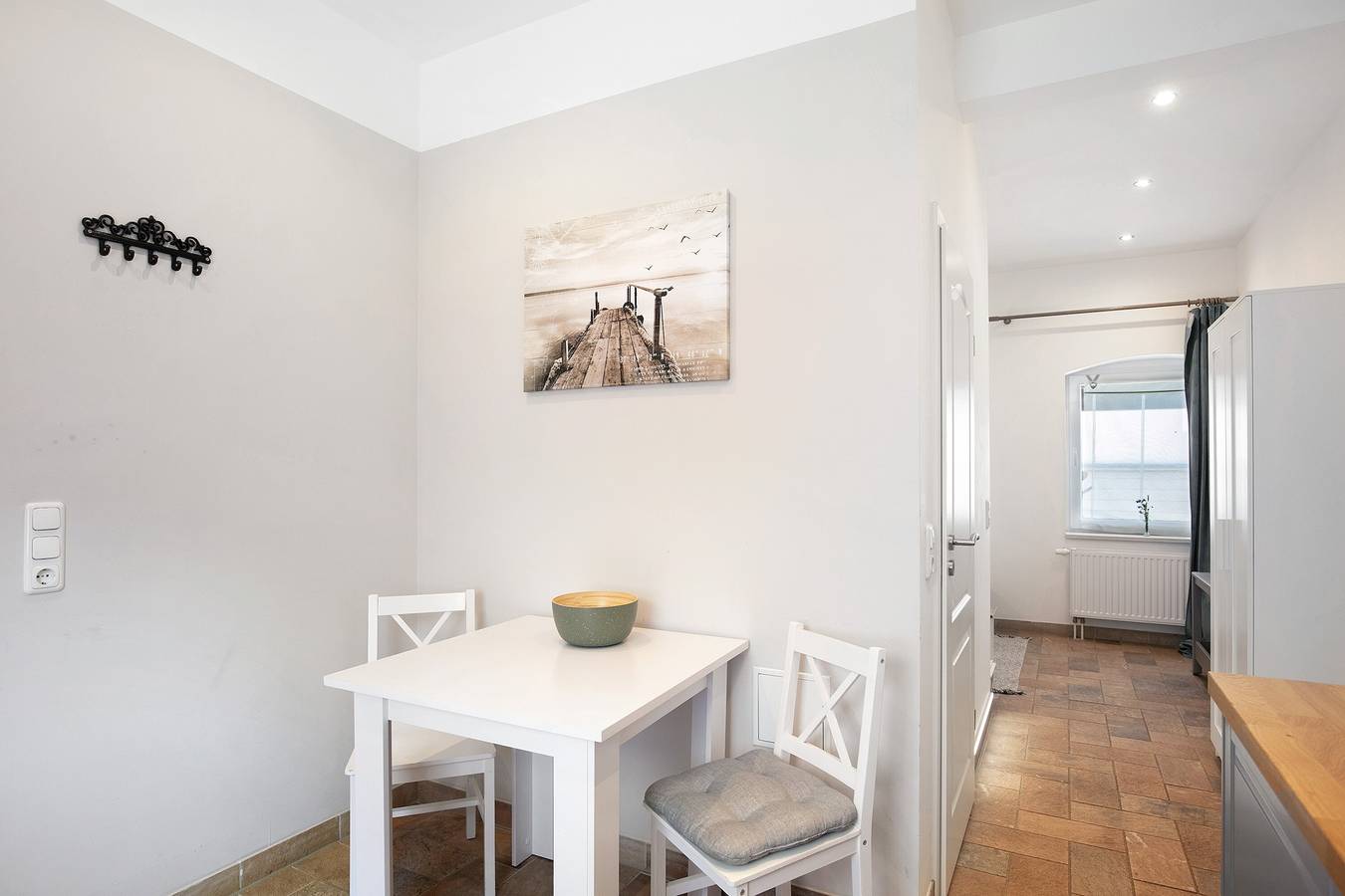 Ganzes Studio, Einzimmerapartment 'Appartement 1 - Hufeisen' mit Gemeinschaftsterrasse und Wi-Fi in Wietstock, Ludwigsfelde