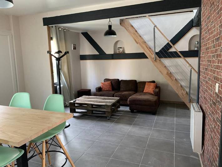 Location de vacances pour 6 personnes, avec Terrasse dans Viry-Noureuil