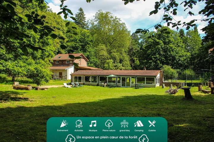 Holiday home for 40 people, with terrace and view as well as garden - 1