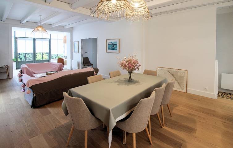 Location de vacances pour 10 personnes, avec jardin et terrasse dans Plage des Dames - 4