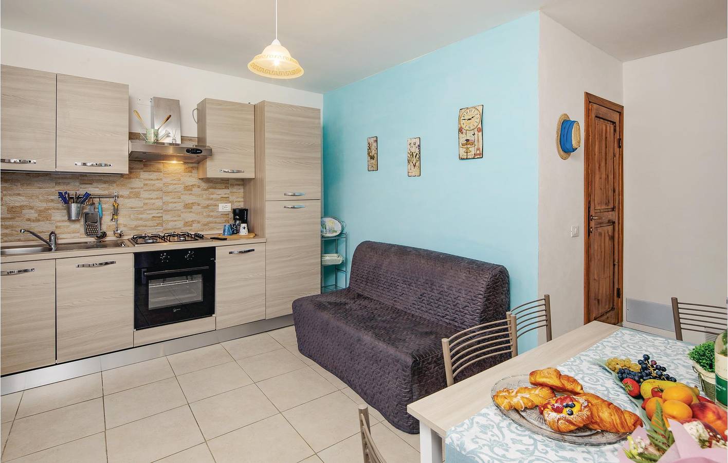 Appartement de vacances entier, Santo Stefano Retreat - 70m² avec Parking & Internet in Santo Stefano di Magra, Parc naturel régional de Montemarcello-Magra-Vara