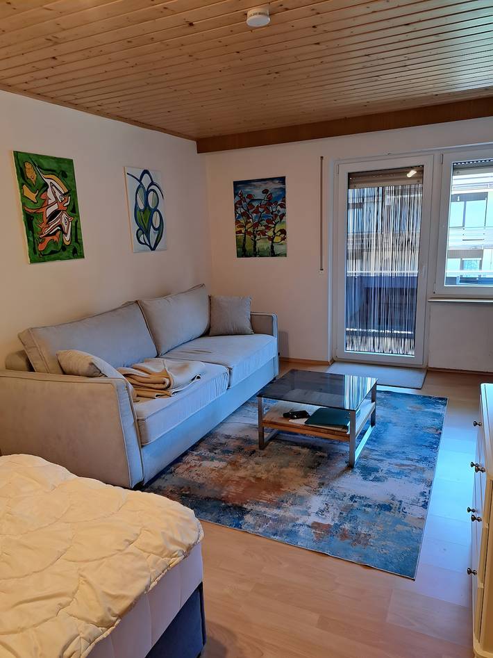 Ferienwohnung für 2 Personen, mit Balkon und Garten im Dahner Felsenland