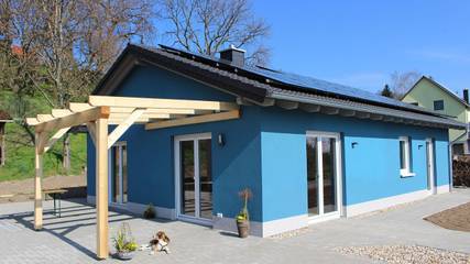 Ferienhaus für 4 Personen, mit Ausblick und Seeblick sowie Terrasse, mit Haustier in Sachsen-Anhalt