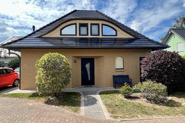 Ferienhaus für 4 Personen, mit Garten und Terrasse sowie Whirlpool, mit Haustier in Göhren-Lebbin