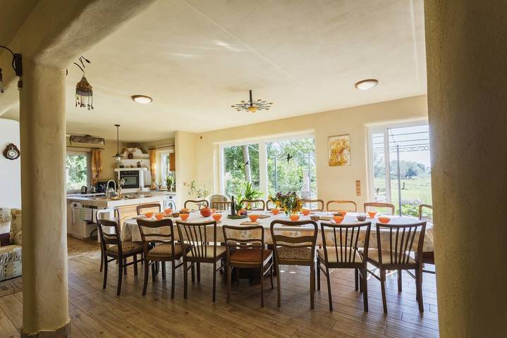 Ferienhaus für 12 Personen, mit Garten und Ausblick, mit Haustier in Damshagen - 4