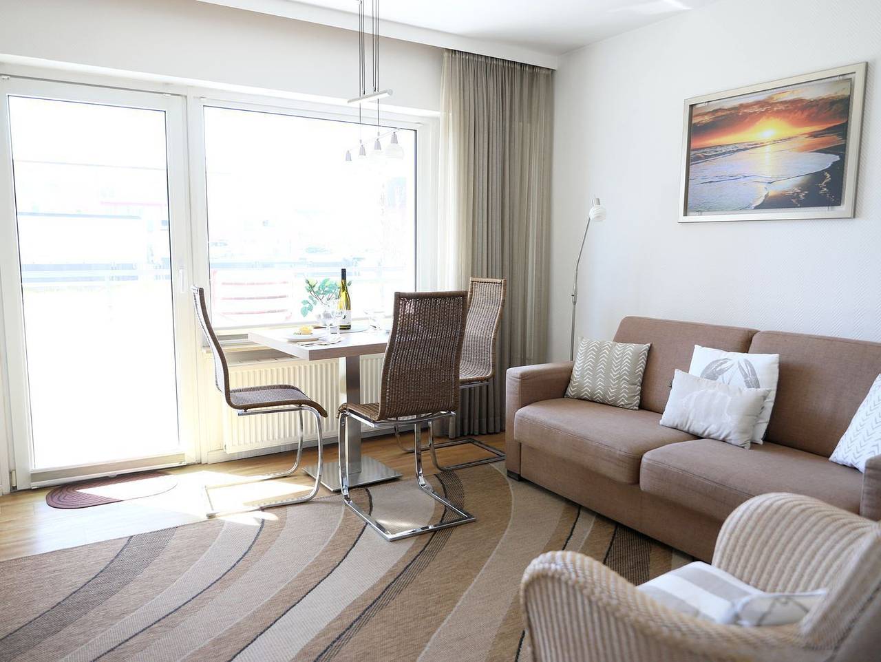 Ganze Wohnung, Gemütliches 2-Zimmer-Appartement mit Balkon, Schwimmbad in Westerland in Westerland, Sylt (Gemeinde)