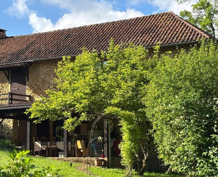 Location de vacances pour 2 personnes, avec jardin et vue, animaux acceptés à Archignac - 4