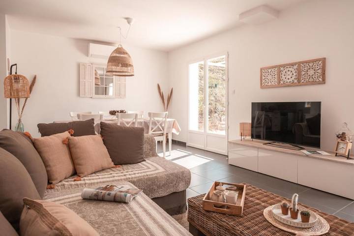 Location de vacances pour 6 personnes, avec vue et sauna ainsi que jardin et piscine à Moulézan - 3