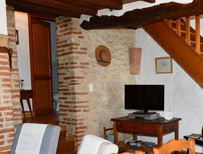 Location de vacances pour 8 personnes, avec vue et jardin à Labastide-de-Lévis - 3