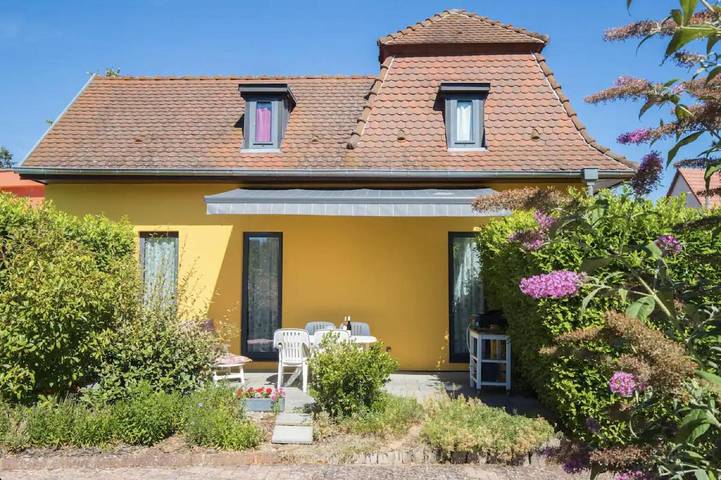 Location de vacances pour 4 personnes, avec Balcon ainsi que Terrasse et Vue à Rosheim