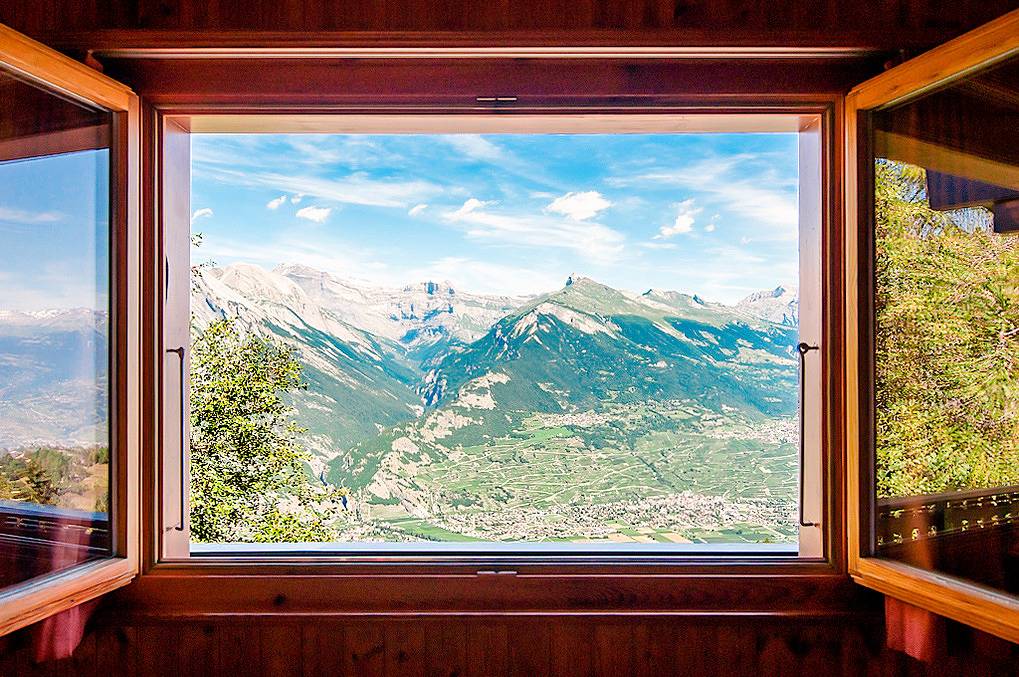 Maison de vacances pour 8 personnes avec vue in Nendaz, Alpes valaisannes