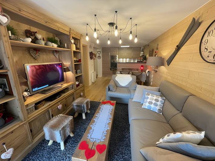 Appartement entier, Appartement 'Résidence Les Soldannelles Le 17' avec vue sur la montagne in Chatel, Les Portes du Soleil