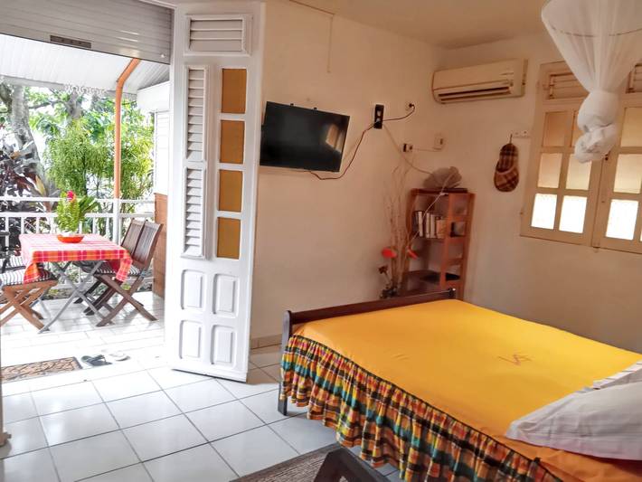 Studio pour 2 personnes, avec terrasse