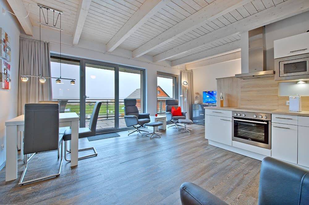 Ganze Wohnung, Ferienwohnung mit Elbblick - 5.12 in Elbstrand Krautsand, Drochtersen
