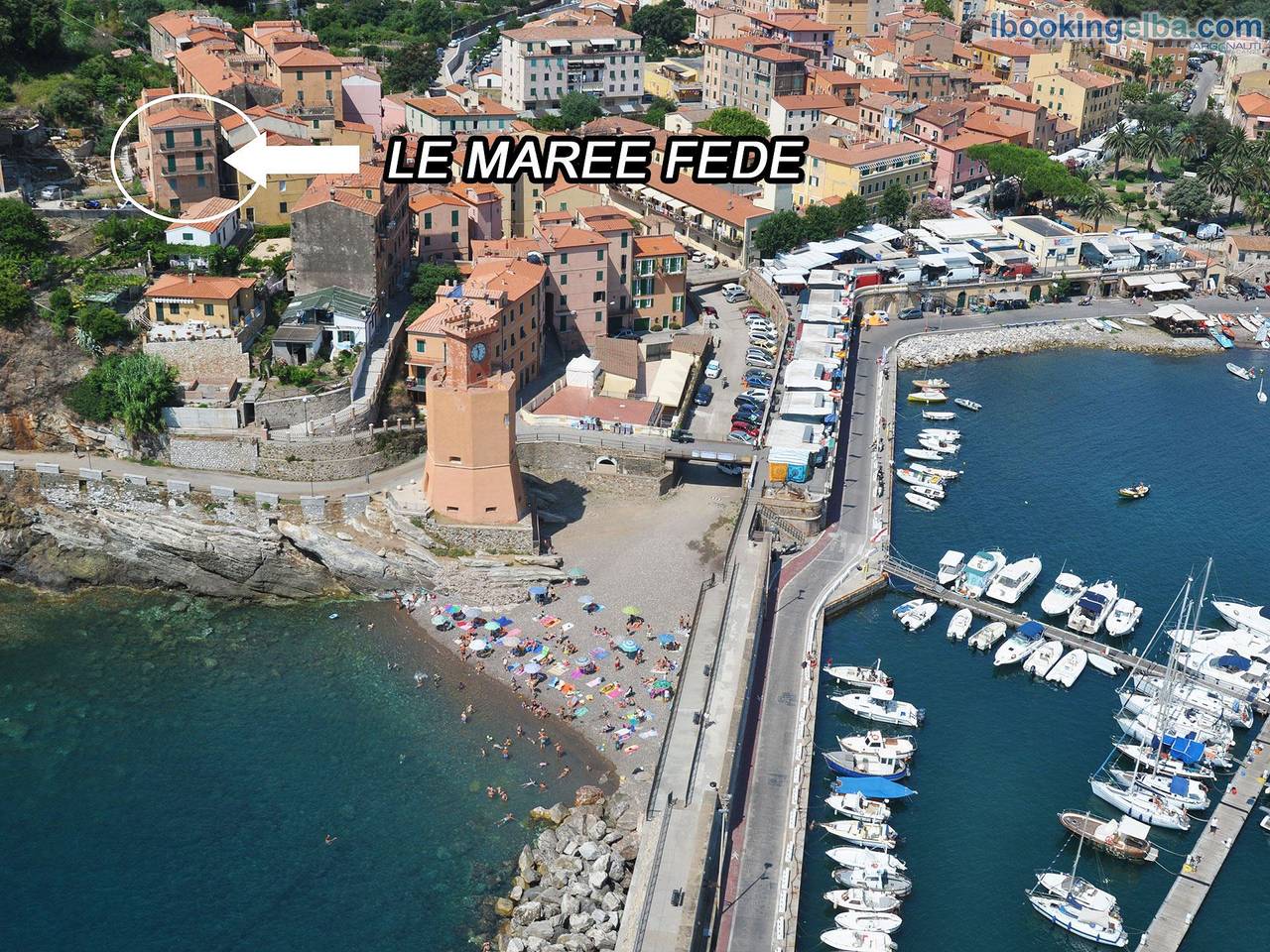 Ganze Ferienwohnung, Ferienwohnung für 4 Personen mit Balkon in Rio Marina, Elba