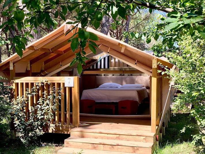 Camping für 2 Personen, mit Kinderpool, mit Haustier in der Toskana - 2