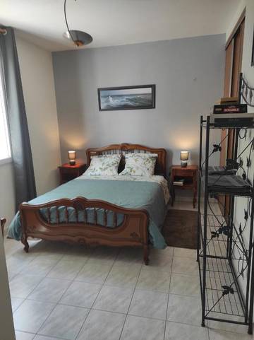 Chambre d’hôte pour 2 personnes, avec terrasse et vue à Saumur