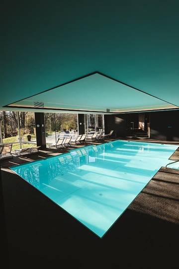 Hôtel pour 2 personnes, avec jardin et jacuzzi ainsi que sauna et piscine, animaux acceptés dans Sourbrodt