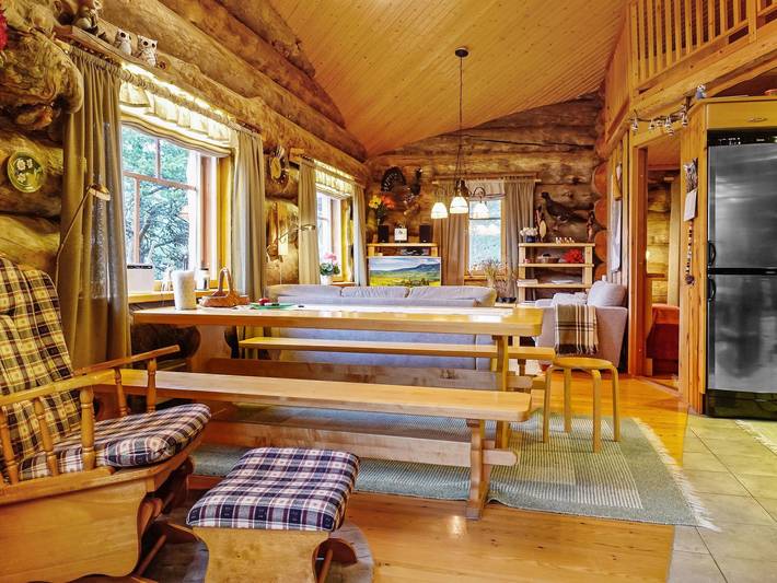 Location de vacances pour 10 personnes, avec sauna dans Inari - 2
