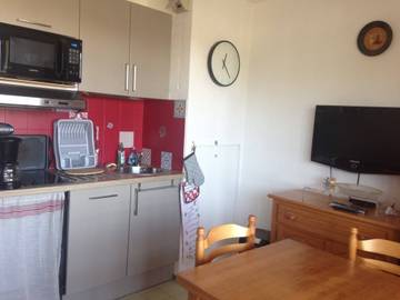 Gîte pour 4 personnes, avec balcon et piscine dans Plage Notre-Dame