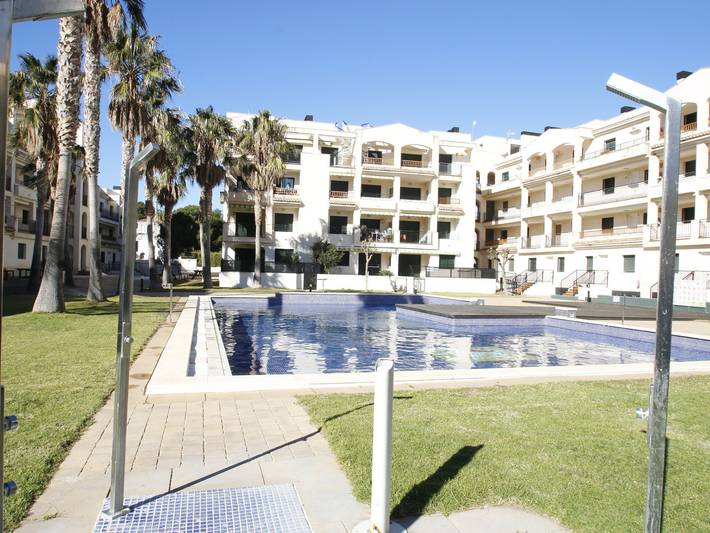 Ferienwohnung für 4 Personen, mit Terrasse und Pool in Miami Playa