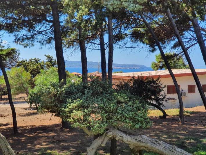 Casa vacanza per 5 persone, con Terrazza e Giardino nonché Piscina e Panorama a Portoscuso
