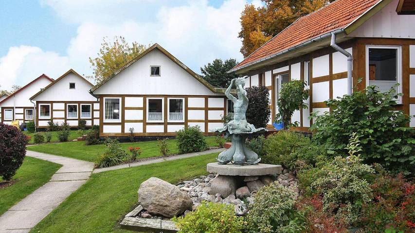 Ferienwohnung für 4 Personen, mit Terrasse und Sauna, mit Haustier in Wohlenberg