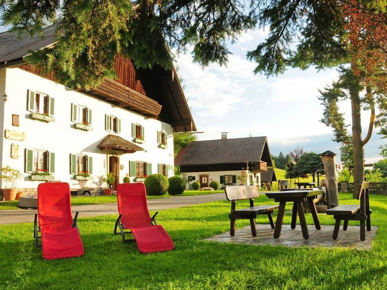 Apartment am Ferienhof Margarethengut am Attersee in Unterach am Attersee, Traunviertel