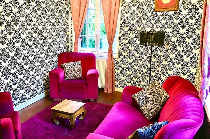 Château pour 10 personnes, avec piscine et jardin en Normandie