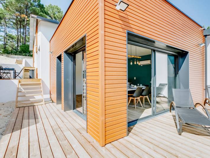 Location de vacances pour 6 personnes, avec terrasse, animaux acceptés dans Plage Remember