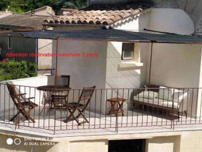 Location de vacances pour 3 personnes, avec vue et terrasse à Gagnières - 2
