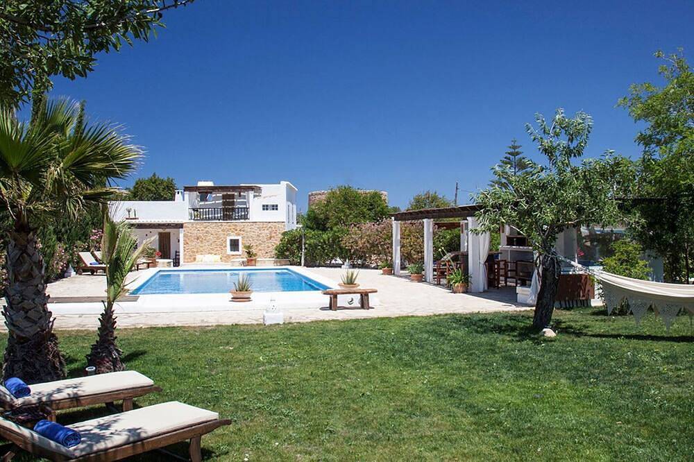 My Rental Homes - Villa Jardin large garden private pool and wifi in San José (Ibiza), Sant Josep de sa Talaia