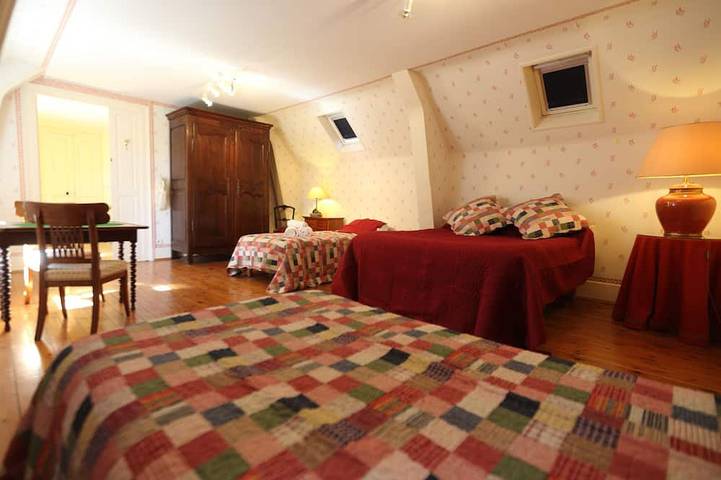 Location de vacances pour 15 personnes, avec terrasse et jardin, animaux acceptés à Noyant-de-Touraine - 2