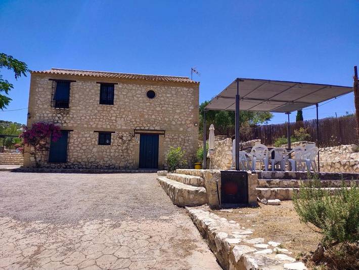 Maison de campagne pour 11 personnes, avec Terrasse et Jardin ainsi que Piscine et Vue à Osuna