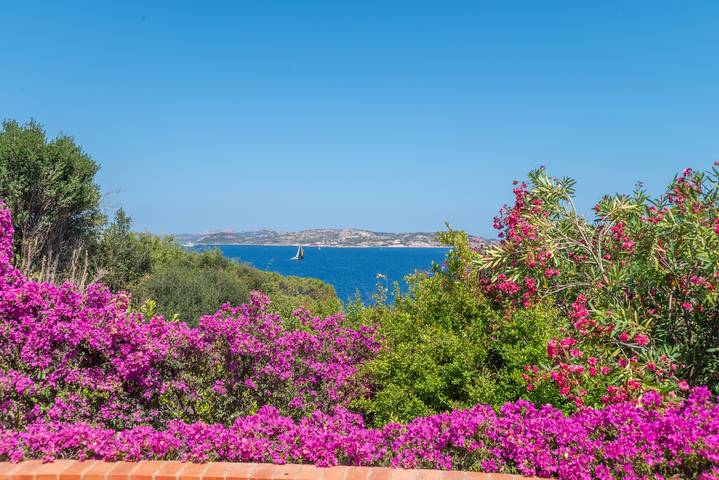 Scorpion House – Luxuriöse Villa in den Felsen von Porto Rafael mit Meerblick in Punta Sardegna, Palau (Sardinien)