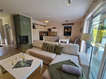 Ferienhaus für 6 Personen, mit Sauna und Garten sowie Whirlpool, mit Haustier in Göhren-Lebbin