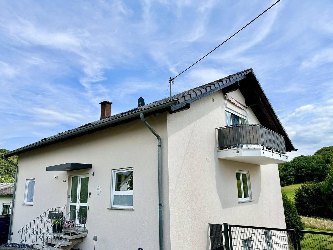 Ganze Ferienwohnung, Gästehaus Jolie Losheim am See - Gemütliche Ferienwohnung Jolie, Bad, Wc, 2 Schlaf in Losheim am See, Saar-Nahe-Bergland