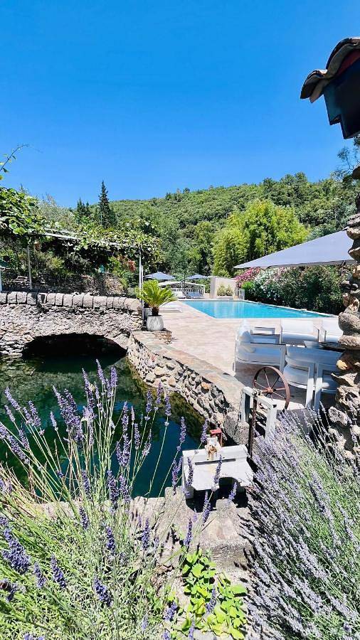 Le Moulin de l'Auzonnet in Les Mages, Parc national des Cévennes