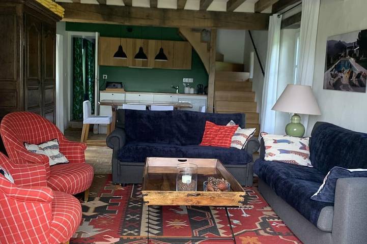 Gîte pour 5 personnes, avec jacuzzi