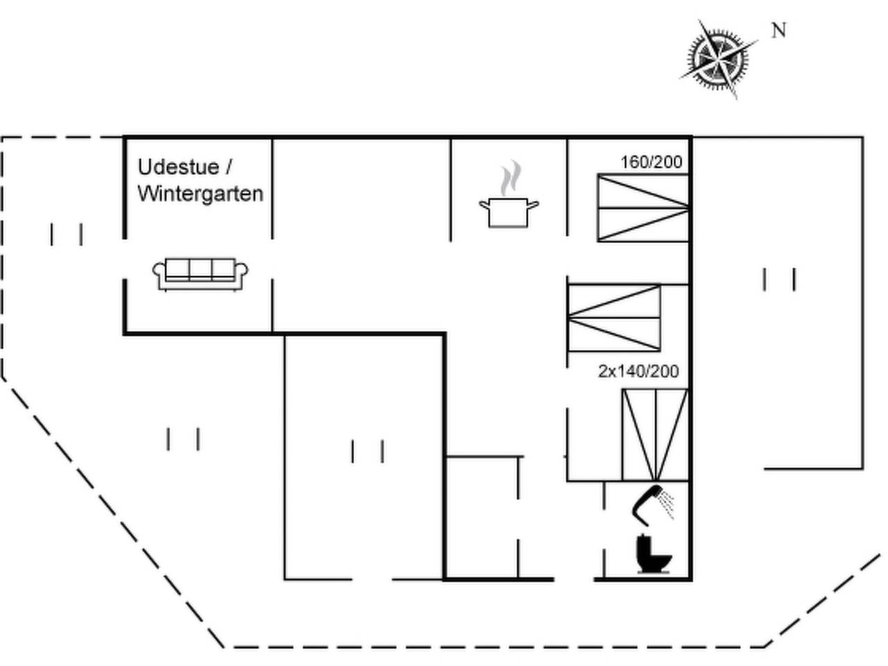 "Eske" - 200m to the fjord in Aabybro, Limfjord in Nordjütland